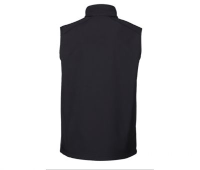 GILET SOFT SHELL SMANICATO APRILIA "RACING TRAVEL COLLECTION" NERO APRILIA