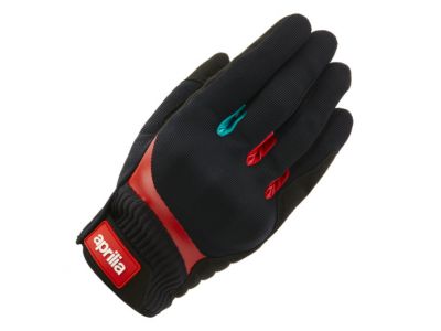 SUMMER GLOVES - APRILIA BLACK APRILIA