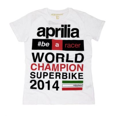 APRILIA RACING SUPERBIKE - AR 2014 SBK WORLD CHAMPION T-SHIRT APRILIA