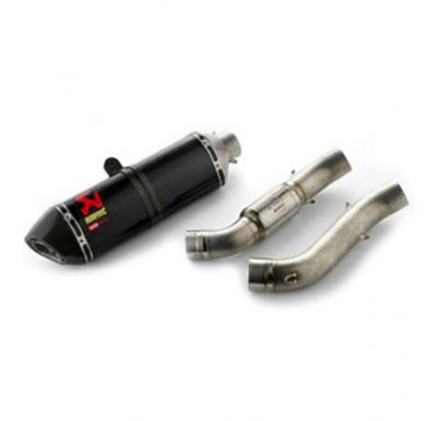 AKRAPOVIC/APRILIA SLIP ON HOMOLOGATED EXHAUST KIT W/RACING HEADER - CARBON APRILIA