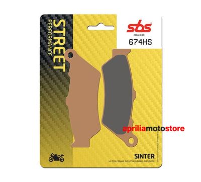 SINTERED FRONT BRAKE PADS SBS SBS